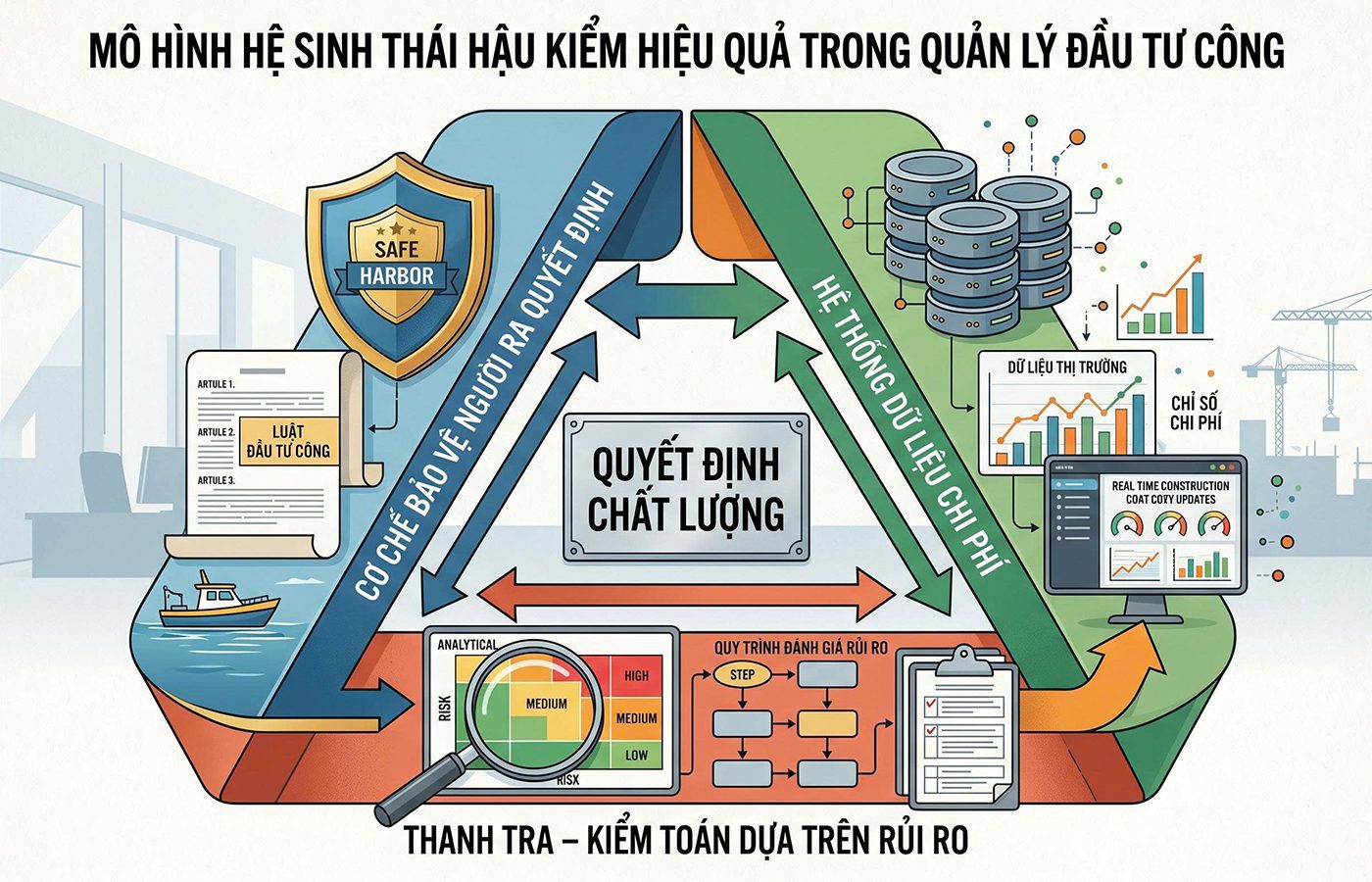 Hậu kiểm chi phí đầu tư công, trao quyền nhưng chưa trao “lá chắn”